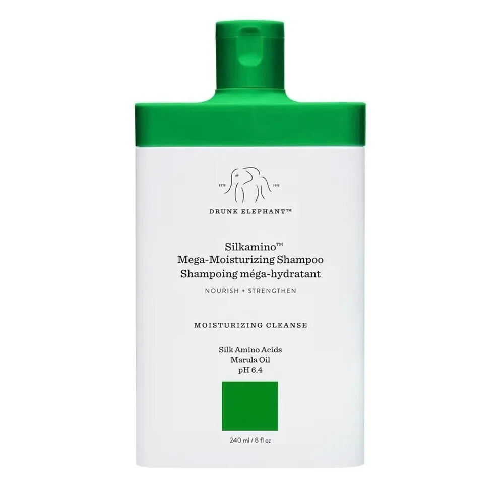 DRUNK ELEPHANT  - NWT - Silkamino Mega-Moisturizing Shampoo, 240 ml / 8 fl oz.